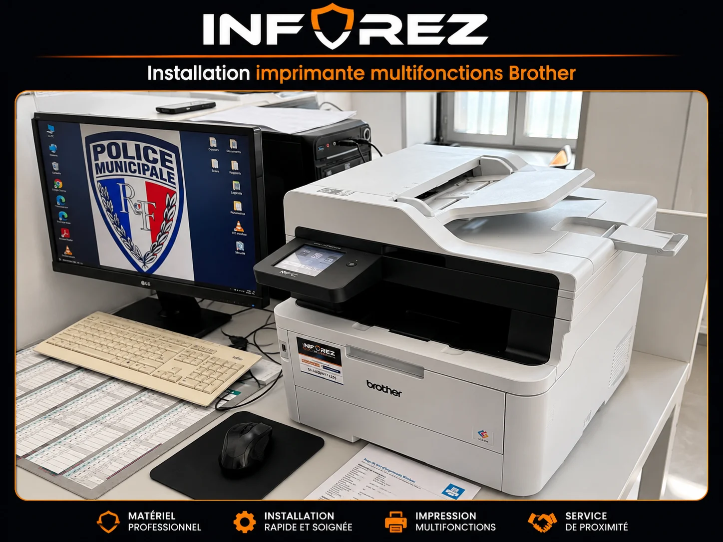 Intervention INFOREZ – 06- Imprimante multifonctions
